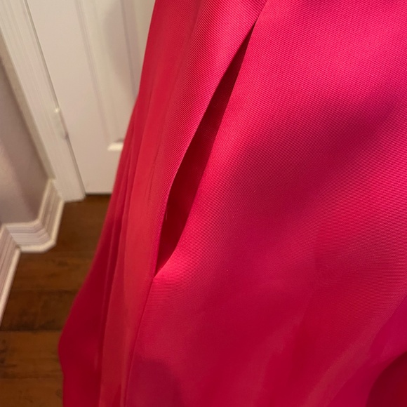 Blush Sz 6 BNWOT Fuchsia Ballgown Duchess Satin - Picture 4 of 9